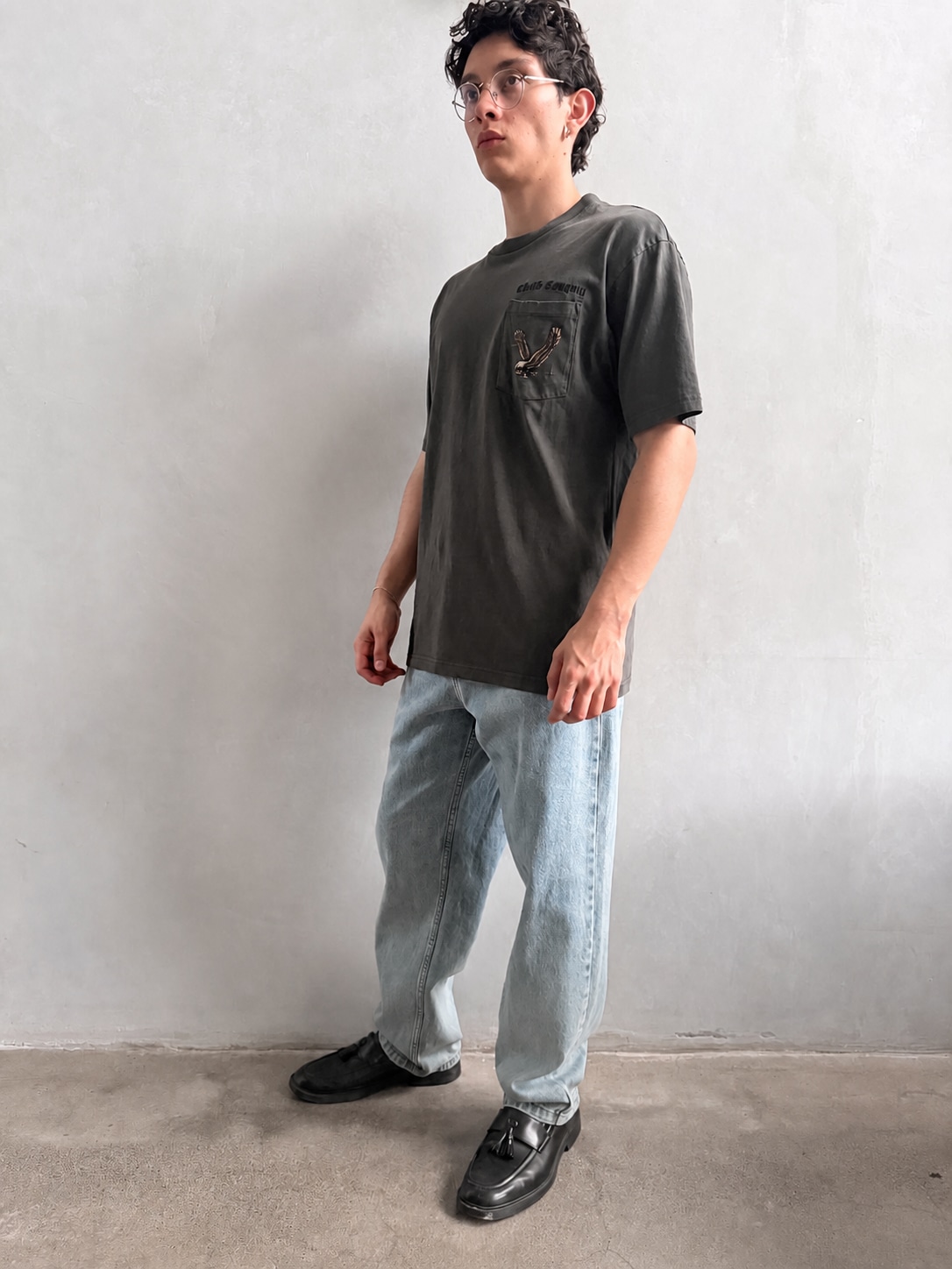 Camiseta Thrills Seen & Heard Oversize Pocket Black – foto 4