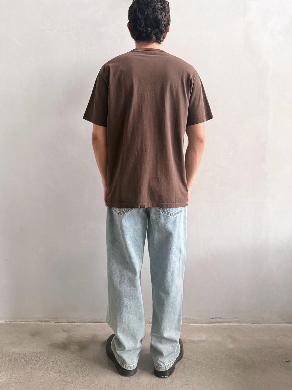 Camiseta Thrills Workwear Embro Postal Brown