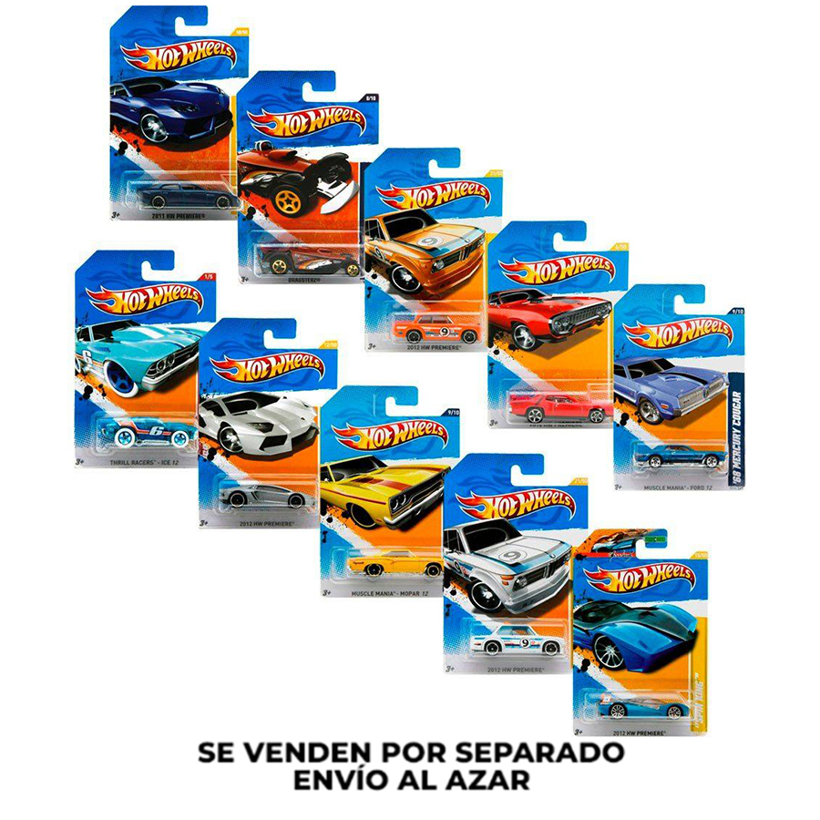 CARROS HOT WHEELS PEQUENOS EN BLISTER MTC4982/TOYS – foto 1
