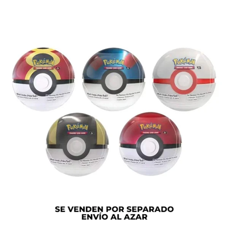TARJETAS POKEMON POKEBALL TIN 2025 (ESPAÑOL)/TOYS – foto 1