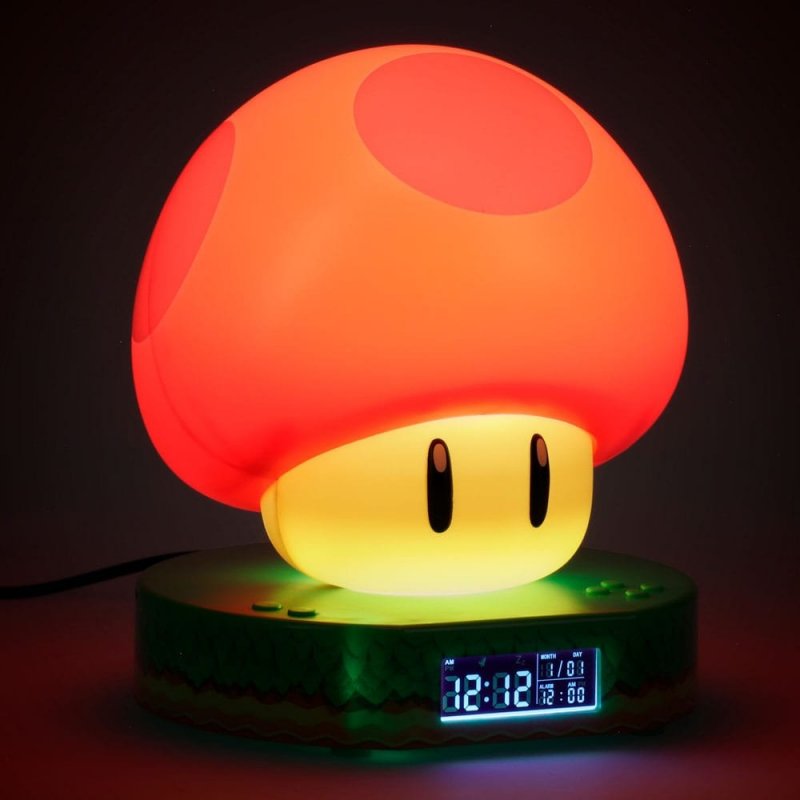 RELOJ SUPER MARIO MUSHROOM DIGITAL ALARM CLOCK PALADONE 2503 – foto 2