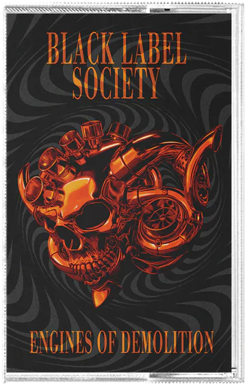 BLACK LABEL SOCIETY/ENGINES OF DEMOLITION COLORED ORANGE (CASSETTE)