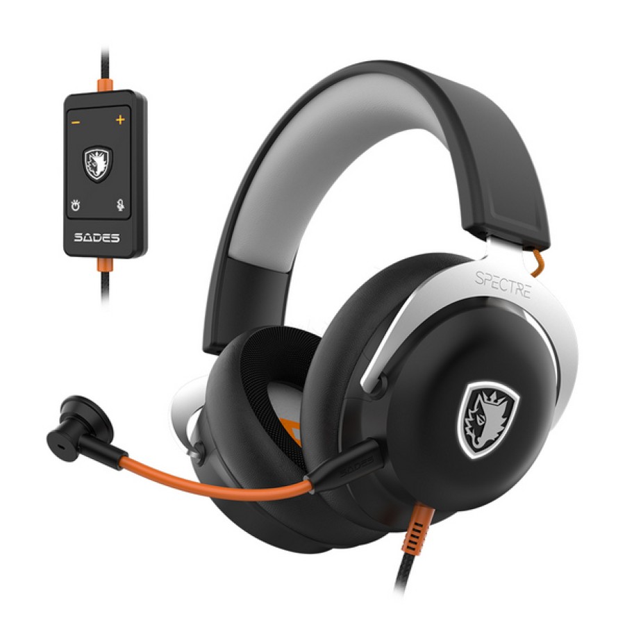 SADES/AUDIFONO DIADEMA SPECTRE 7.1 GAMING HEADSET BLACK SA-915 – foto 1
