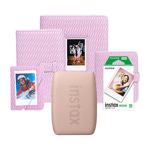 FUJIFILM/IMPRESORA INSTAX MINI LINK 3 + FILM + ALBUNES PINK – foto 1
