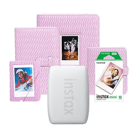 FUJIFILM/IMPRESORA INSTAX MINI LINK 3 + FILM + ALBUNES WHITE – foto 1