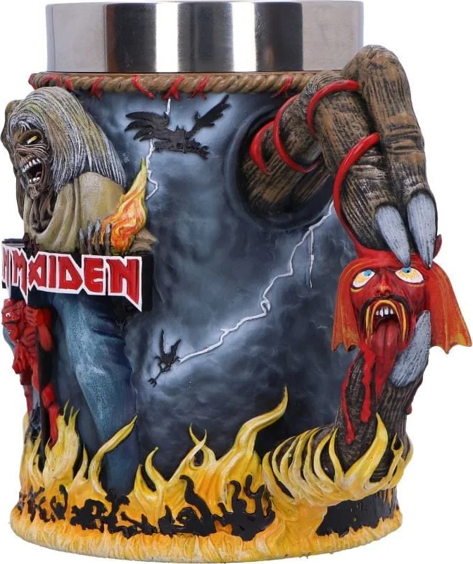 TAZA IRON MAIDEN THE NUMBER OF THE BEAST TANKARD NMOW55193 – foto 2