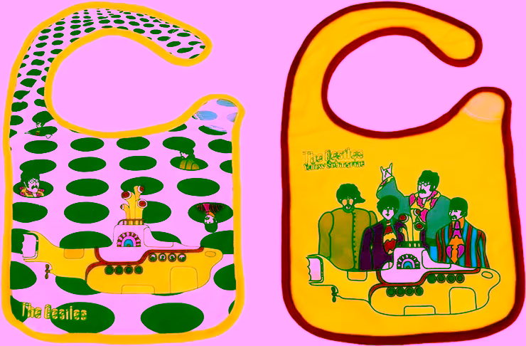 BABERO THE BEATLES YELLOW SUBMARINE 2PK 5589
