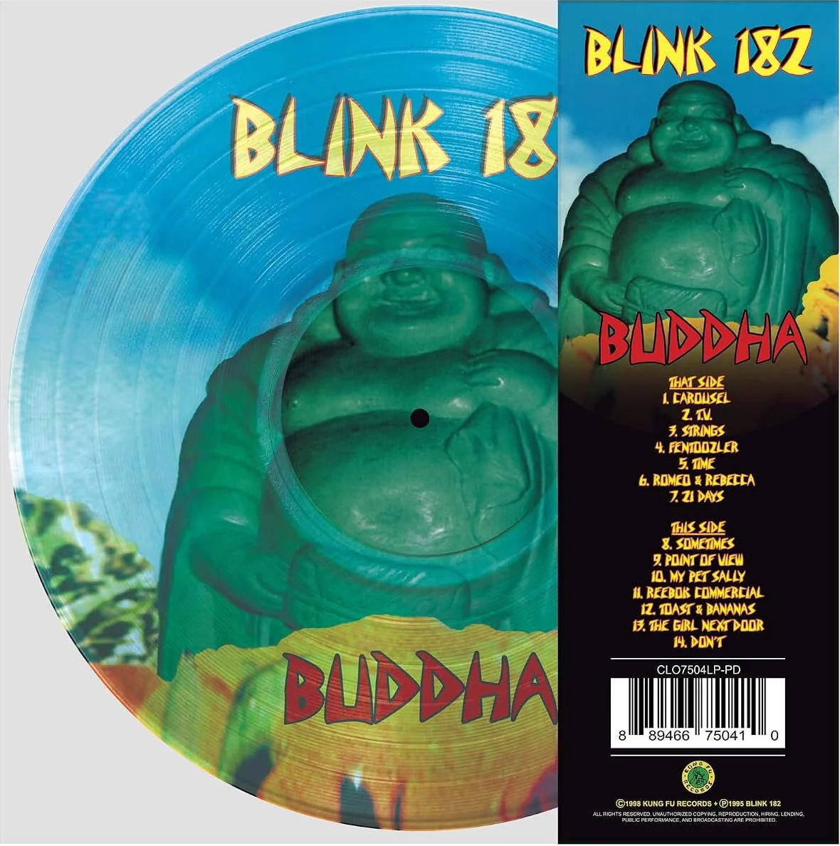 BLINK 182/BUDDHA PICTURE DISC (VINYL) – foto 1