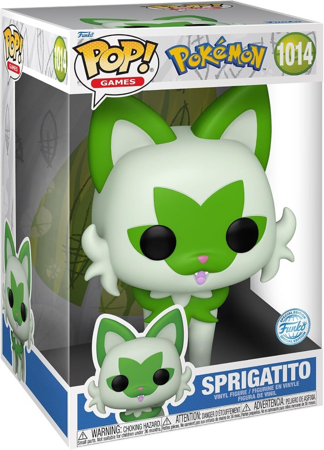POP 10" POKEMON SPRIGATITO 10" 7548/TOYS