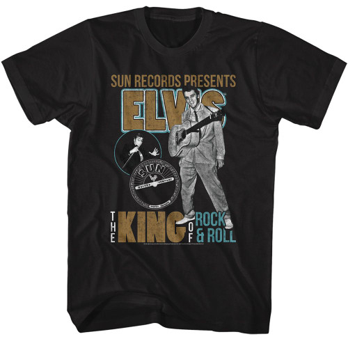 T-SHIRT ELVIS PRESLEY SUN RECORDS SUNE503AM (XL)