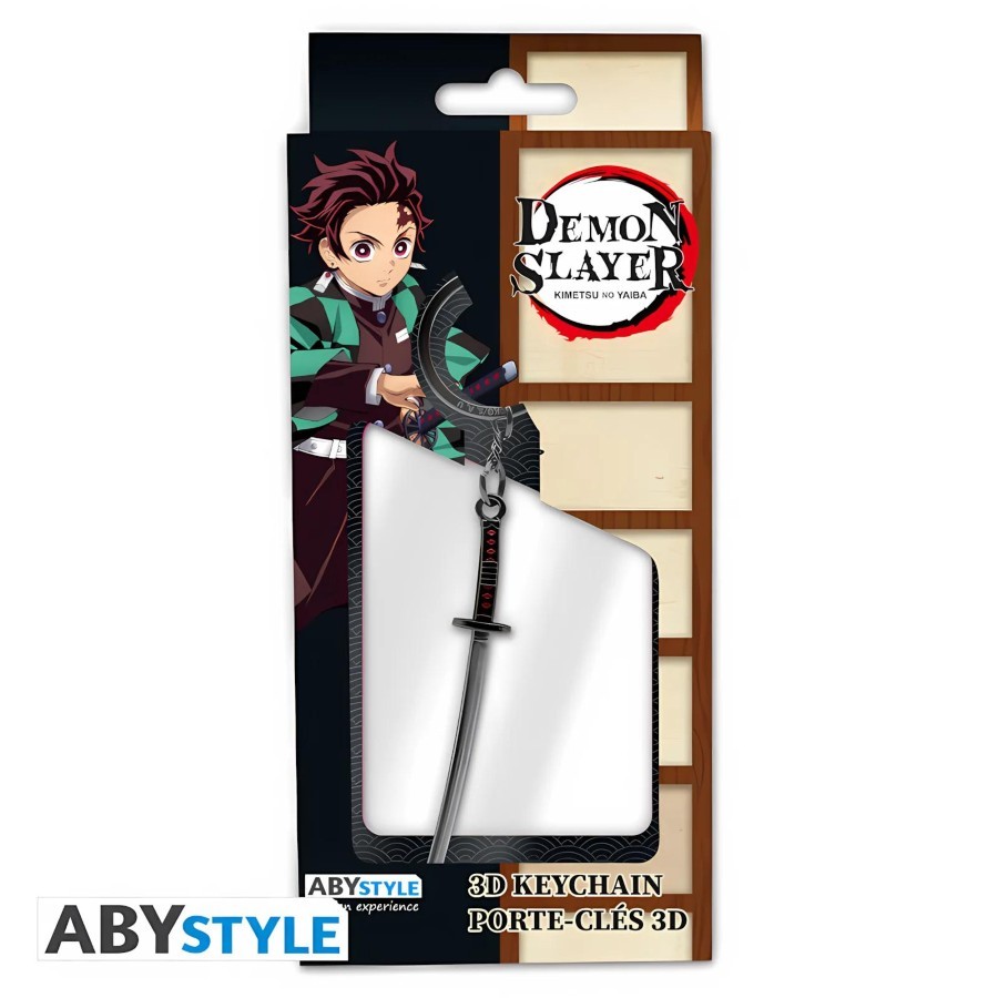 KEYCHAIN DEMON SLAYER TANJIROS KATANA ABYKEY631