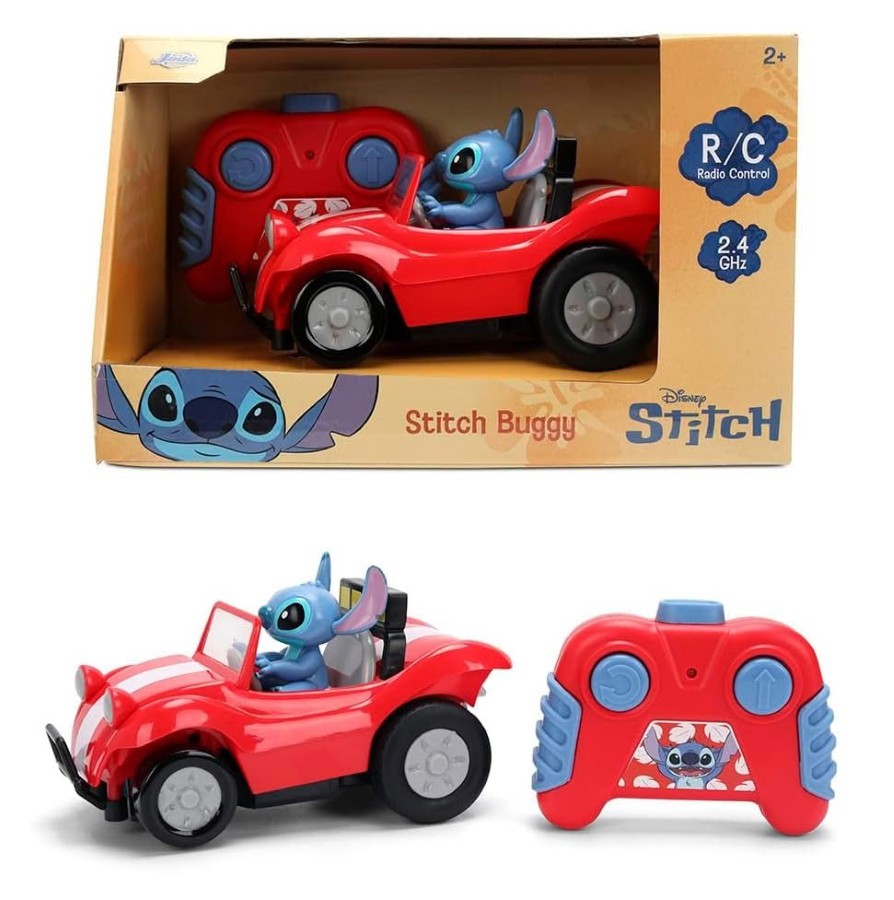 CARROS CONTROL REMOTO LILO - STITCH STITCH BUGGY 1:32 JD36837/TOYS